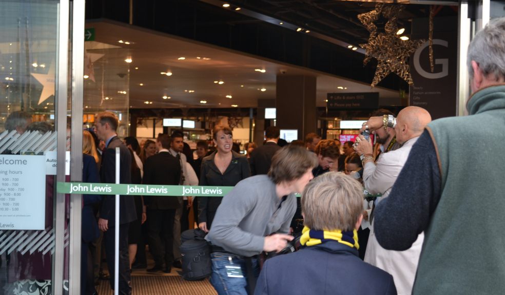 Historic moment as doors open at new John Lewis The Exeter Daily